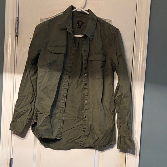 Lee Men's Sage Green Shirt Jacket Size Small Used - Picture 1 of 5